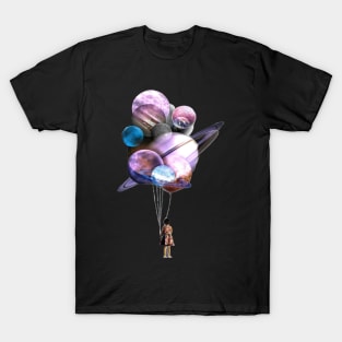 planets balloons T-Shirt